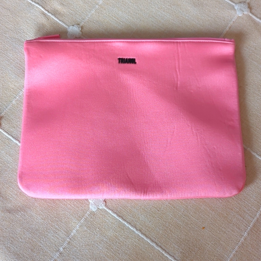 TRIANGL NEOPRENE Swim Bikini Bag Light/Bright Pink